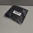 Thongs for Women Seamless Underwear High Waisted No Show Panties Invisible Sexy Panties (Black, XXL)