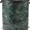 29.5-Gallon Pop Up Outdoor Garbage Can - Collapsible Trash Can for Parties, Yard Waste, or Laundry - Camping Accessories by Wakeman