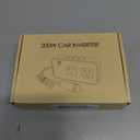 200W Car Power Inverter, PiSFAU DC 12V to 110V AC Car Plug Adapter Outlet with [20W USB-C] /USB-Fast Charger(18W) / 4.8A Dual USB/car Charger for Laptop