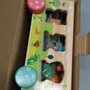 Toddler Montessori Wooden Farm Toys | Babies 12-18 Months Toy with Game Map for 1 2 3 Year Old Boys Girls | 1st First Birthday Gifts for 1-2 Years | Wood Learning Educational Toys Fine Motor Skills
