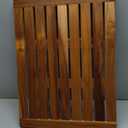 Utoplike (24"x18") Teak Wood Bath Mat, Shower Mats for Bathroom, Large for Spa Home or Outdoor