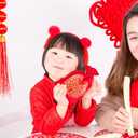 Winlyn 32 Pcs Chinese Lucky Bags Red Fu Good Luck Bags Decoration for Asian Vietnamese Tet Wealth Health Success Chinese Lunar New Year 2026 Year of the Horse Decor