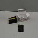 Women's Step Counter Pedometer Watch with Stainless Steel Bracelet, Stylish Design, No App, No Charging Needed for Step, Calorie, Distance, Alarm, Countdown Timer (Gold)