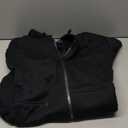 Pioneer Camp Zip Up Hoodie Men Fleece Lined with Zipper Pocket Heavyweight Hooded Sweatshirt Loose Fit Winter Active Jacket (Medium, Black)