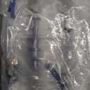 4000mL Urinary Drainage Bags, Catheter Bags for Men and Women, Anti-Reflux Urine Bags with 48" Tube, Leakproof Design, for Home and Hospitals Aids (2 Pack)