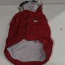 Rdc Pet Clothes Dog & Cat Woolen Sweater with Cap - Winter Warm Turtleneck Fleece Coat (XL, Classic-Red)