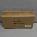 SOFFEE DESIGN One-Piece Table Clock Iron Sheet with Wooden Base Ins Style, Desktop Clock Non Ticking Battery Operated for Living Room Bedroom Home Decor, Black