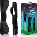 Golf Grip Trainer with Swing Correcting Arm Band - Black Combo Set Improves Golf Swing Skills and Stable Accuracy, Helping to Train Correct Hand and Arm Positioning, Suitable for Golfers of All Levels