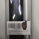 ChrisDowa 100% Blackout Roller Shade, Window Blind with Thermal Insulated, UV Protection Fabric. Total Blackout Roller Blind for Office and Home. Easy to Install. Black,36" W x 72" H