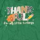 Thankful for My Little Turkeys Thanksgiving Teacher T-Shirt, M