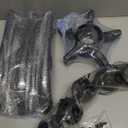 28 Inch Heavy Duty Office Chair Base with 5 Casters, Reinforced Metal Chair Feet, Universal Gas Cylinder Fit, for Swivel/Computer/Criss Cross Chairs