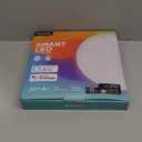 TALOYA Compatible with Alexa Flush Mount Ceiling Light, 12 inch RGB Ambient Light, Day Light 3000K~6500K Adjustable by App, equivs to 200W Traditional lamp for Living Room, Bedroom, 2-Pack (White)