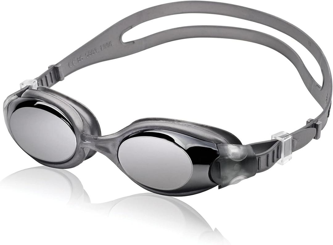 Speedo Unisex Adult Swim Goggles Hydrosity (Mirrored Charcoal)