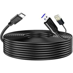 Kumiho 50Ft USB 3.0 Cable Male to Male Type A to A Cable for Data Transfer,Hard Drive Enclosures,Laptop Cooler,DVD Player,USB Hub
