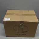 6 Inch Hooded Wall Vent Cover, Dryer Exhaust Vent Metal Mesh Cover Outside, Wall Vents Cover Cap Exterior Air Exhaust with Pest Bird Guard, Screen and Damper for Kitchen Bathroom House Range Hood HVAC (White)