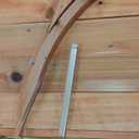 TRIXIE Natura Pitched Roof Dog House, 44.25" L X 38" W X 41.5" H