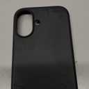 ORNARTO Compatible with iPhone 17 Case 6.3, Slim Liquid Silicone 3 Layers Full Covered Soft Gel Rubber Phone Case Protective Cover 6.3 Inch, Black