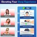 Deep Sleep CPAP Pillow for Side Sleeping for All CPAP Masks Users to Reduce Air Leaks & Masks Pressure: Neck Support Pillows for Neck Pain Relief - Cooling Memory Foam Pillow Side Back Stomach Sleeper