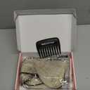 REECHO Clip in Hair Extensions, Hair Extensions Thick Long Lace Weft Lightweight Synthetic Hairpieces for Women (24 Inch-240 Gram(Pack of 5), Platinum Blonde)