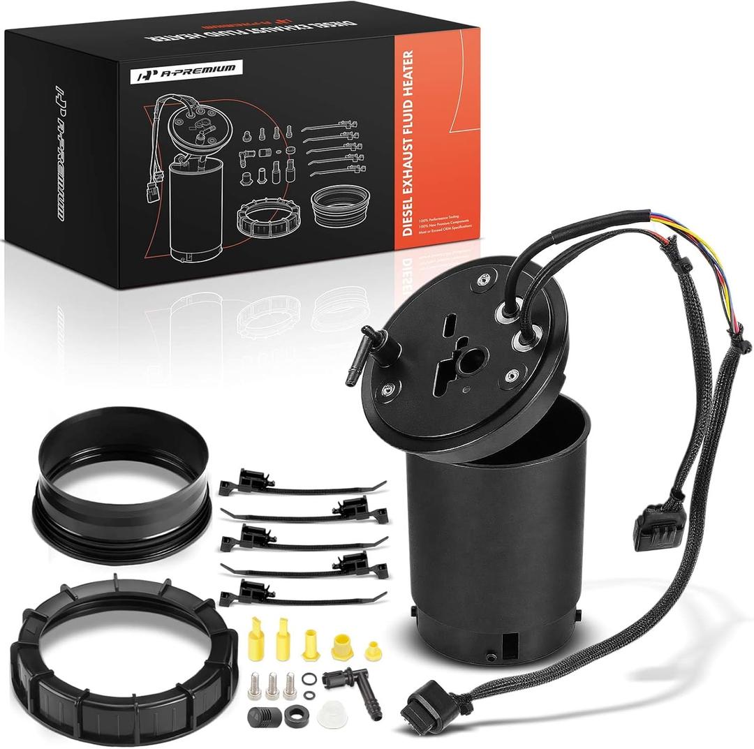 A-Premium Diesel Exhaust Fluid Heater Compatible with Freightliner and Mercedes-Benz Vehicles - Sprinter 2500 Sprinter 3500 2010 2011 2012 2013 2014 2015 2016, V6 3.0L