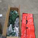 7.5Ft Prelit Christmas Tree Metal Base, Easy to Assemble