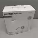 Primevolve Portable Oscillating Standing Fan,Rechargeable Battery Operated USB Floor Table Desk Fan with Remote, Bedroom Camping Travel Fans White 7.7"