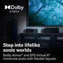 Yamaha RX300A 5.2-Channel Home Theater AV Receiver with Dolby Atmos, 4K120/8K HDMI and Bluetooth Multipoint (Black)