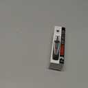 Ear and Nose Hair Trimmer Clipper - 2025 Professional Painless Eyebrow & Facial Hair Trimmer for Men Women, Battery-Operated Trimmer with IPX7 Waterproof, Dual Edge Blades for Easy Cleansing Black