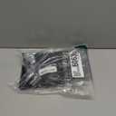 Ultra-Slim Bluetooth Keyboard and Mouse Combo Rechargeable Portable Wireless Keyboard Mouse Set for Apple iPad iPhone iPadOS/iOS 13 and Above Samsung Tablet Phone Smartphone Android (Black)