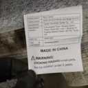 Washable Living Room Area Rug: 9'x12' Large Distressed Vintage Boho Non Slip Soft Faux Wool Rug for Bedside, Kitchen, Farmhouse, Nursery, Playroom, Dining Room, Bedroom