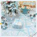 38 Set Blue Velvet Christmas Bow Decor Set 36 Vintage Velvet Ribbon Bows 1 Flocking Star Tree Topper 5000 Strands Tinsel Icicles for Holiday Crafts Gift Wrapping Xmas Tree Wreaths Door Home Decor