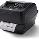 Zebra ZD500t Thermal Transfer Label Printer – 4" Print Width, 203 dpi, Ethernet, USB, Serial, Parallel, Model ZD50042-T01200FZ 