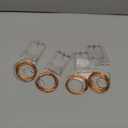 Ariceleo Led Fairy Lights Battery Operated, 4 Packs Mini Battery Powered Copper Wire Starry Fairy Lights for Bedroom, Christmas, Parties, Wedding, Centerpiece, Decoration (5m/16ft Warm White)