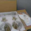 Gold Bathroom Wall Sconces Set of 2, Modern Wall Sconces Set of Two Hardwired, Bathroom Vanity Light Fixtures with Clear Glass, Gold Wall Mounted Lights for Living Room Corridor Mirror Bedroom Stairs (15.94in hardwired)