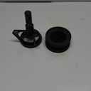 IKAPE Mantis WDT Distribution Tool with Clean Brush, V354mm Espresso Stirrer for Barista  8 Needle Espresso Stirrer with Dosing Funnel & Stand, Adjustable Needle Height, Walnut Handle