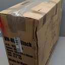 BestOffice | Ergonomic Office Chair | Mid-Back Swivel Desk Chair | Breathable Backrest & Lumbar Support | Adjustable Height | Sponge Seat | Rolling Wheels | Dark Black | for Adults & Women