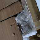 GAOMON Modern Rattan Sideboard Buffet Storage Cabinet with Doors, Boho Narrow Accent Credenza Cabinet with Storage Coffee Bar Console Table for Kitchen, Entryway, Living Room, Dining Room (Caramel Oak)