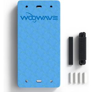 WOOWAVE Flat Fender Prevent Scratches for Yacht Motorboat Boat Bumper, 3 Layer EVA Boat Fender with Rope (3 Size, Blue/Gray to Choose), 24"