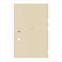 Salsbury Industries 3756SAN Replacement Parcel Locker Door and Tenant Lock for Standard 6 H 4C Horizontal Parcel Locker with Keys, Sandstone