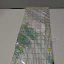 Sewing Ruler,Curved Corner Cutter Quilting Ruler Acrylic Quilting Template Yellow 6"x17"