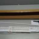 LazBlinds No Tools No Drill 1" Vinyl Mini Blinds, Cordless Blinds for Windows, Light Filtering Horizontal Window Blinds & Shades, 31" W x 36" H, White