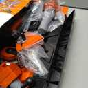 JAKKS Pacific Black+Decker Kids Workbench - Power Tools Workshop - Build Your Own Toy Tool Box 75 Realistic Toy Tools and Accessories, 38 X 16.25 X 21 Inches