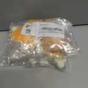 2 x Cat Squishy Squeeze Toys - Kawaii Squishy Fidget Toy, Handmade Cat Fufu Sensory Toys Kit, Cat Lovers Squeeze Toys for Party Favors, Gifts for Adults KidsCrown & Orange cat (Ret)