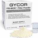 FRI-MOR™ Commercial Deep Fryer Oil Filter Powder – Oil Saver & Extender, 2X Oil-Life, 50% Cost Savings, Removes Odors & Burnt Flavors, For Restaurants & Food Trucks, 12 lb (90-Day Supply), Made in USA