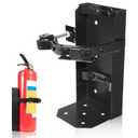 Heavy Duty Vehicle Bracket, Fire Extinguisher Brackets&Mounts-St12 Steel Red, Fit 20lb Dry/ 10lb Co2 Extinguisher-for School, Garage, Vehicle, Boat, Truck Generic Replacement for 810