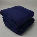 Belizzi Home 2 Piece Towel Set 100% Ring Spun Cotton, 2 Bath Towels - Ultra Soft Highly Absorbent Machine Washable Hotel Spa Quality - Navy Blue