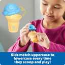 Learning Resources Mini Letter Scoops - Letter Recognition, ABC Color Matching Game, Alphabet Phonics for Toddlers, Imaginative Skills, Fine Motor, Montessori Food Toys, Gifts for Boys and Girls