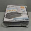 Asnomy Sofa Covers for 2 Cushion Couch Stretch loveseat Covers Slipcovers, Pet Protector Furniture Covers for Dogs Cats Spandex Jacquard Fabric Small Checks MediumChocolate