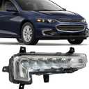 Fog Lights Fit For 2016-2018 Malibu LED DRL LH Daytime Running Lamp Replacement
