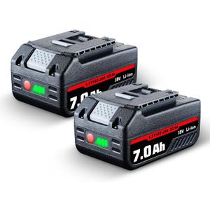 2Pack PCC685L 7.0Ah Replacement for Porter Cable 20V Battery Compatible with Porter Cable Battery PCC680L PCC682L PCC692L PCC600 PCC640 PCC670B PCC740B for 20V Max Cordless Power Tools